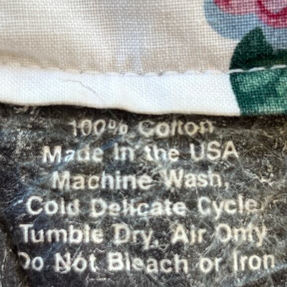 Ralph Lauren Elaine Floral Multicolored Twin Comforter Cotton Reversible - Picture 4 of 5